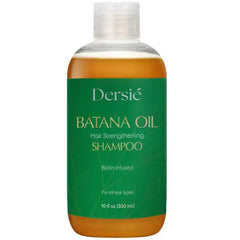 Dersie Batana Oil Shampoo for Hair Growth: Batana Shampoo for Hair Loss and Thinning Hair - Infused with Biotin and Rosemary Oil - Hair Growth Shampoo for Women & Men - Sulfate Free & Paraben Free (10 FL OZ)