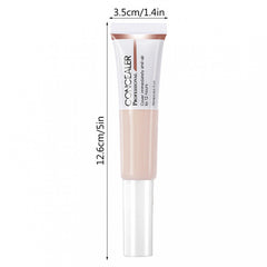 Concealer Foundation, Full Coverage Conceale - for Dark Circles, Fine Lines, Acne Marks, Repairing Nourishing Brightening, Natural Coverage, Oil-free 4 Color Tube Liquid Makeup, 15ml, 33.6 grams