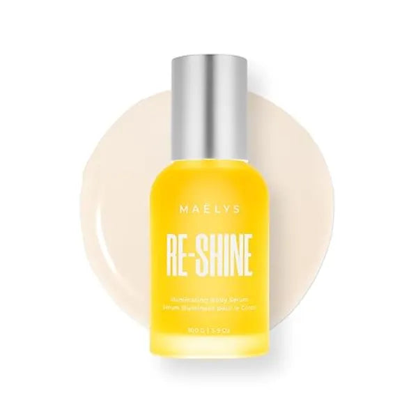 MAËLYS RE SHINE Illuminating Body Serum with Hyaluronic Fusion and Sea Daffodil Brightens the Look of Dark Spots and Evens the Appearance of Skin Tone 3.5 Fl Oz