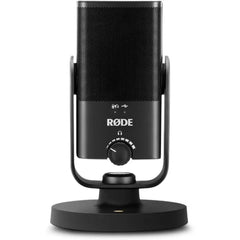 RØDE NT-USB Mini Versatile Studio-quality Condenser USB Microphone with Free Software for Podcasting, Streaming, Gaming, Music Production, Vocal and Instrument Recording, Black