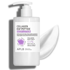 APLB Collagen EGF Peptide Body Lotion | COLLAGEN PEPT CEN™ 17.1% 10.14 FL.OZ/Korean Skincare, Elasticity care, Long lasting moisturizing, Revitalize for gentle and improve skin texture