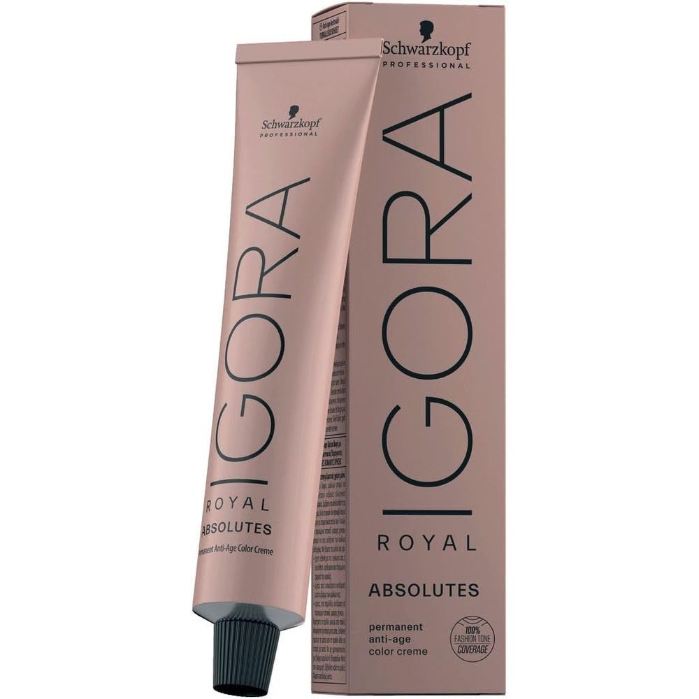 SCHWARZKOPF Igora Royal Absolutes Permanent Anti-Age Color Creme 9-460 Extra Hellblond Beige Schoko Natur - 60 ml