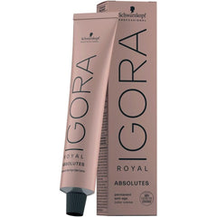 SCHWARZKOPF Igora Royal Absolutes Permanent Anti-Age Color Creme 9-460 Extra Hellblond Beige Schoko Natur - 60 ml