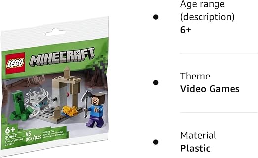 LEGO Minecraft The Dripstone Cavern 30647 Polybag, Multicolor (6432544)