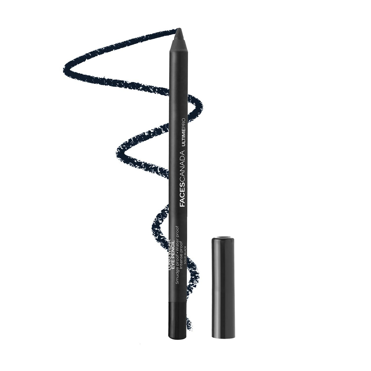 FACESCANADA Faces Long Wear Eye Pencil - Solid Black 02,1.2g