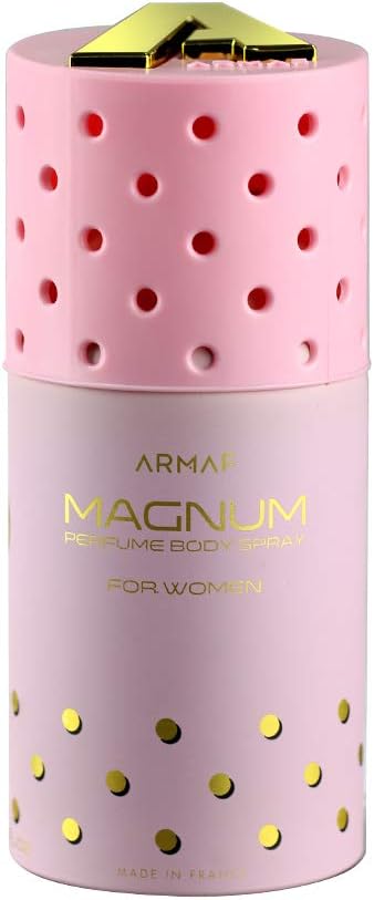 Armaf Magnum A7 Perfume Body Spray For Women, Pink - 250 ml