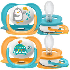 Philips Avent Ultra Air Pacifier 6-18M Animals Mixed 2 pack