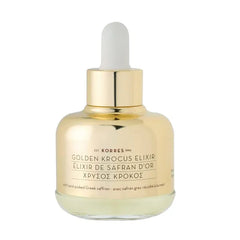 KORRES Golden Krocus Anti Aging Face Serum, for Women & Men, 1 Fl Oz
