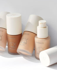 FARMASi Vfx Pro Foundation, Full Coverage Liquid Cream, Lightweight Long Lasting Coverage, Breathable Skin Moisturizer with Color True Matte Blending, Face Makeup, 1 fl. oz / 30 ml - Cool Light 05