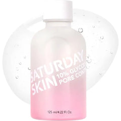 Saturday Skin 10% Glycolic Acid Pore Clarifying Toner – AHA Exfoliating Facial Toner to Cleanse, Refine & Purify Skin