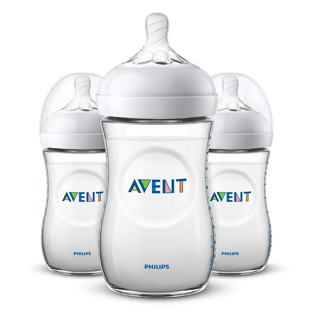AVENT Philips Natural Feeding Bottle 260ml, Pack of 3
