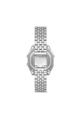 Casio Women's Watch - LA680WA-1DF Black Dial, Silver Band