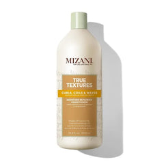 Mizani True Textures Moisture Replenish Conditioner - Deep Conditioner for Curly Hair with Coconut Oil & Olive Oil, Anti Frizz, Silicone-Free, Paraben-Free - 33.8 Fl Oz (Pack of 1)