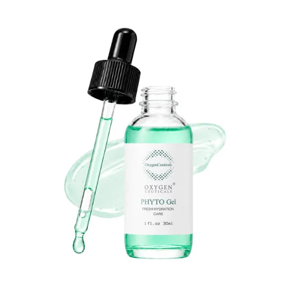 OxygenCeuticals Phyto Gel – Brightening & Soothing Gel Serum with Niacinamide, Sodium Hyaluronate, Centella & Mulberry Root Extracts, Functional Radiance Suitable for Sensitive Skin. 1 fl.oz (30ml)