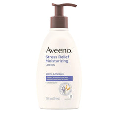 AVEENO Active Naturals Stress Relief Moisturizing Lotion 12 oz (Pack of 3)