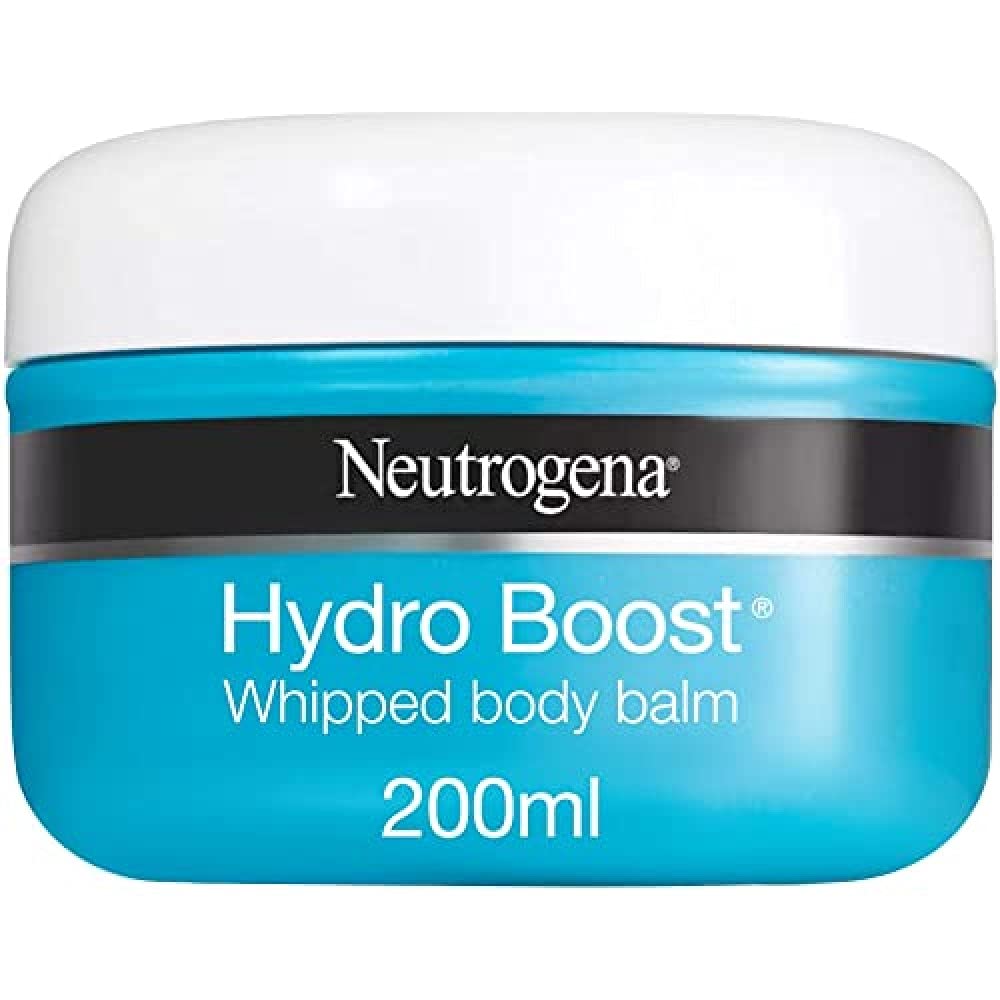 Neutrogena Hydro Boost Whipped Body Balm Gel Dry Skin, Transparent, 200 Ml (Pack Of 1)