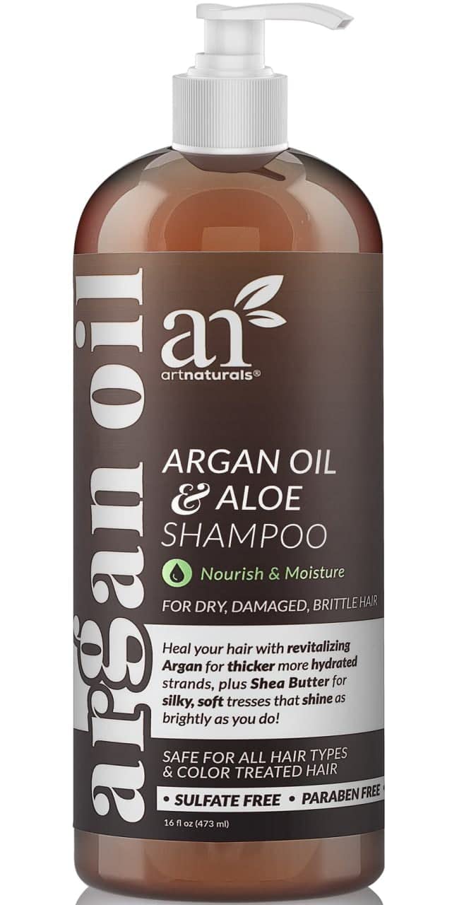 Art Naturals Argan Oil & Aloe Shampoo, 16 fl oz (473 ml)