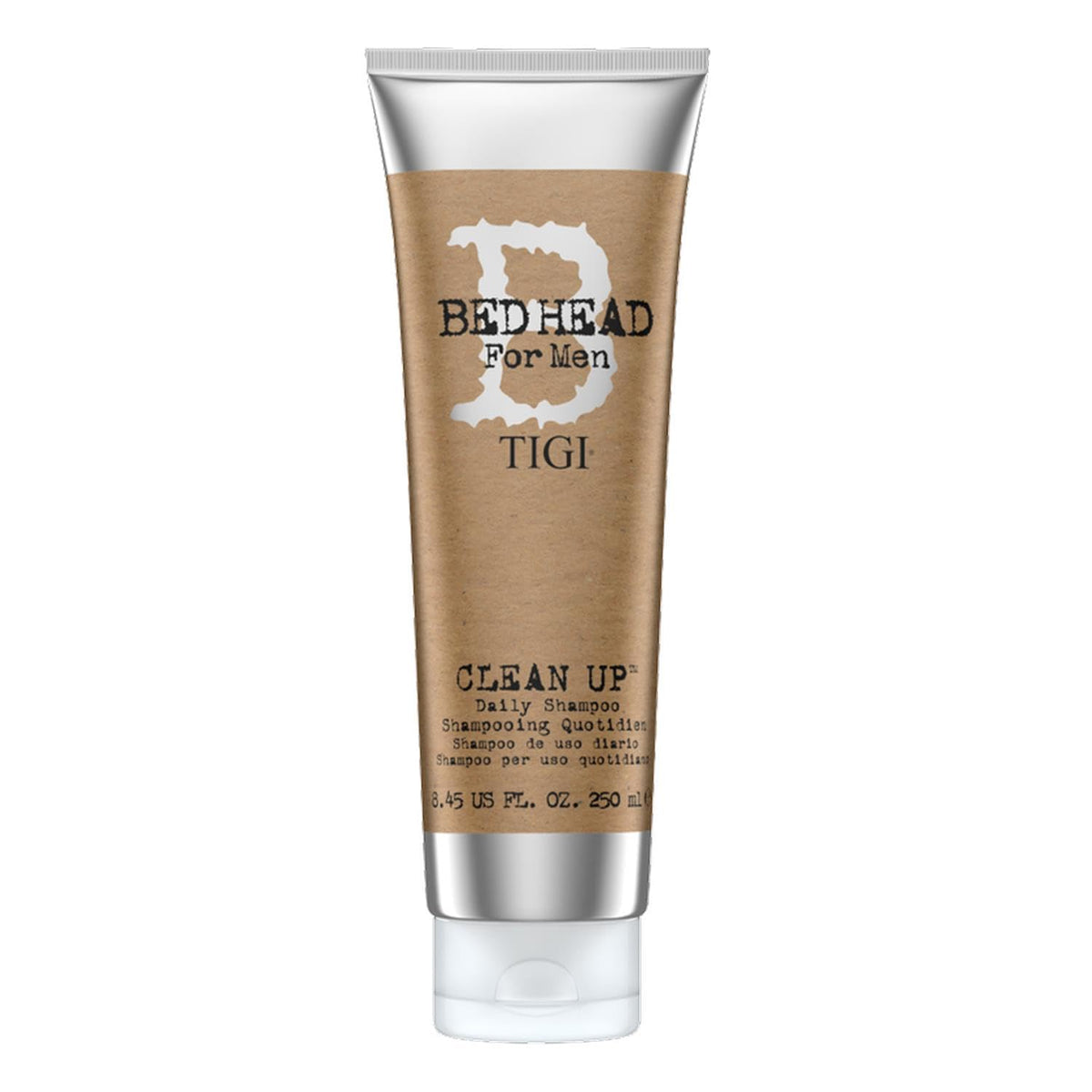 TIGI Bed Head Clean Up Mens Daily Shampoo for Normal Hair - 250 ml