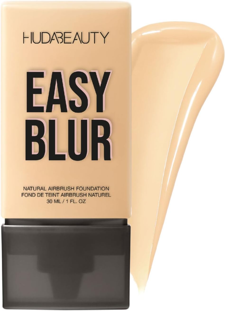 Huda Beauty Easy Blur Natural Airbrush Foundation, Creme Brulee 150G, 30ml