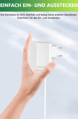 Bouge Charging Cable Compatible with Philips Avent Baby Monitor SCD503/26, SCD501/00, SCD713/26, SCD600, SCD560 DECT Baby Monitor 6V Charger Power Supply (White)