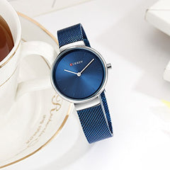 Curren Casual Watch For Women Analog Stainless Steel - 9016