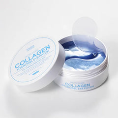 Tenzero Moisture Collagen Hydrogel Eye Patch 60 Patches (90g), Collagen Treatments for Puffy Eye, Dark Circles, Fine Lines, Revitalizing, Hydrating Eye Pads, Korean Under Eye Masks Skincar