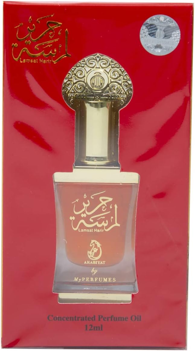 Arabiyat Lamsat Harir Concentrated Perfume Oil For Unisex, 12 ml