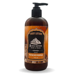 Black Canyon Home and Body Pistachio Pumpkin Scented Body Lotion, Hydrating Lotion with Lanolin & Jojoba Oil - 12 Oz
