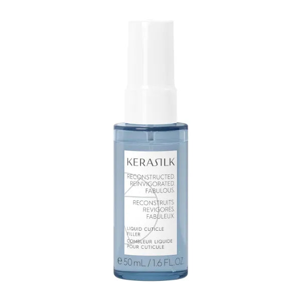 Kerasilk Liquid Cuticle Filler, Damage Control, Frizz Control, Heat Protection - 50ml