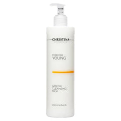Christina Forever Young Gentle Cleansing Milk 300ml – Hydrating Facial Cleanser with Retinol & Glycolic Acid – Moisturizing Face Wash for Dry Skin – Removes Makeup & Impurities