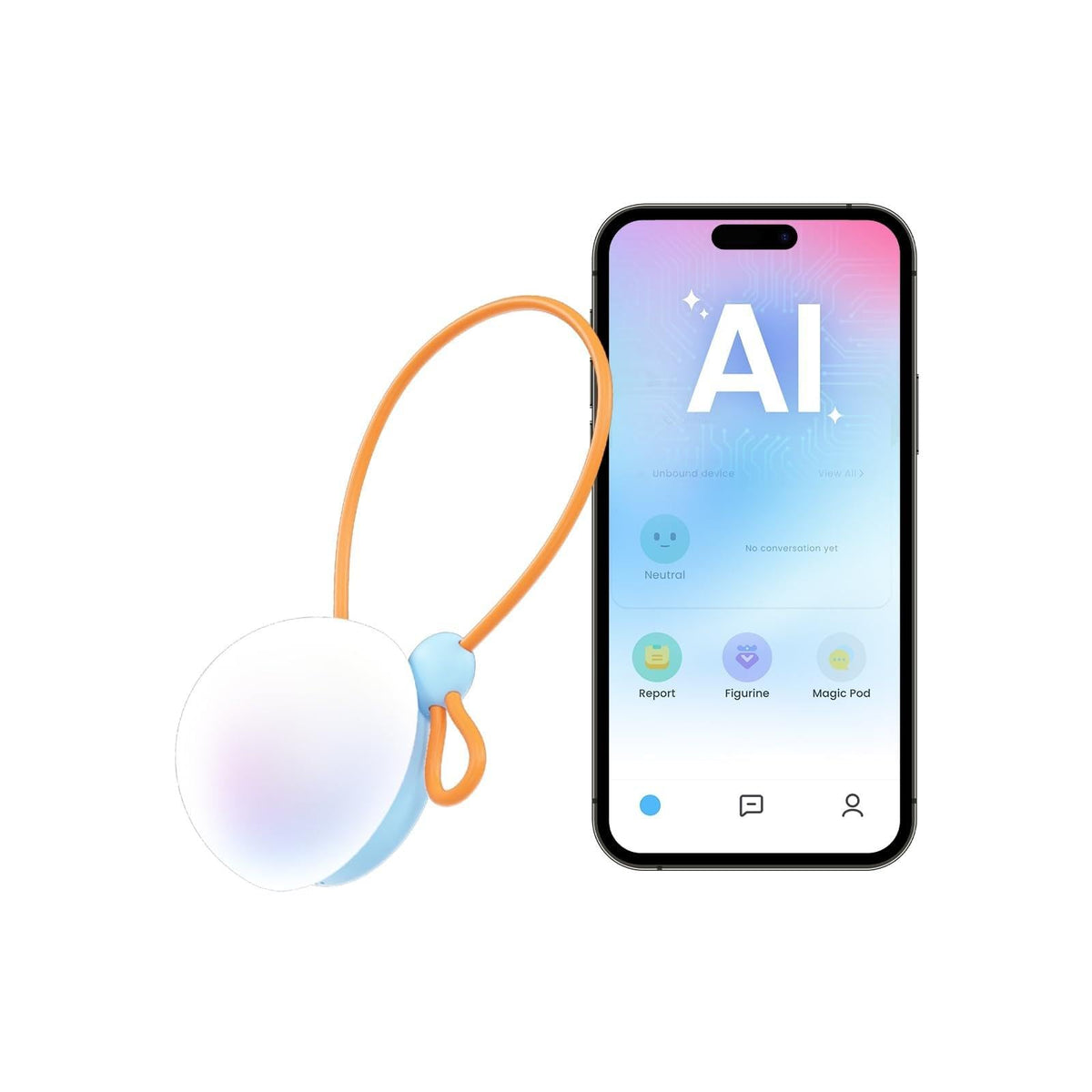 Haivivi AI Toys for Kids, BubblePal Talking AI Companion Gift, Ages 3+