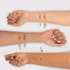 GLAM VISTA FIT ME FOUNDATION LUMINOUS+SMOOTH STRAHLEND+EBENMASSIG NORMAL TO DRY NORMAL BIS TROCKENE HAUT FOUNDATION FOR FACE MAKEUP (230 NATURAL BUFF)