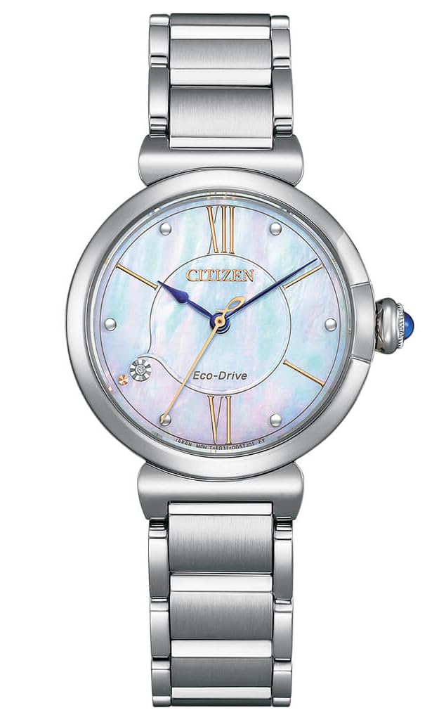 Citizen L Series Eco-Drive Mother of Pearl Dial Ladies Watch EM1070-83D