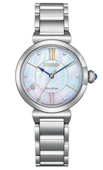 Citizen L Series Eco-Drive Mother of Pearl Dial Ladies Watch EM1070-83D