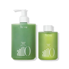 ANILLO Lime Sunday Vinegar Set – Refresh Shampoo + Hair Vinegar, Daily Haircare for Deep Cleansing Oily Scalp, pH Balanced, Vinegar, Vegan Haircare, Silicone, Sulfate & Paraben Free