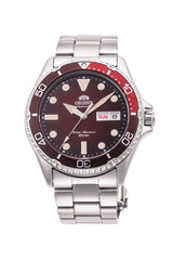 Orient RA-AA0814R19B Kamasu II Analog Automatic Sports Watch for Men, 41.8 mm Case Size, Silver/Brown