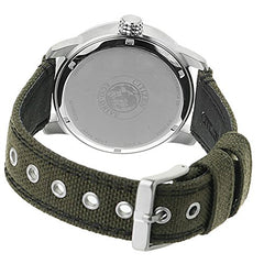 Citizen Men's Analogue Eco-Drive Watch with Nylon Strap BM8470-11EE, Black/Green, Strap