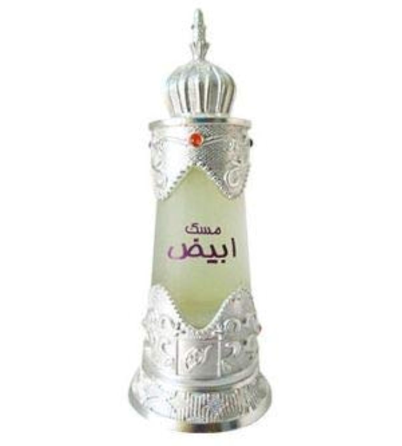 Afnan Musk Abiyad For Unisex - Concentrated Oil, 20Ml