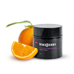 VinzBerry Elbow & Knee Lightening Cream For Brightening & Moisturising Dark & Pigmented Skin With Vitamin C For Men & Women | Reduce Pigmentation, Lightens Dark Patches | 50 G ( Pack Of 1 )