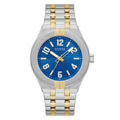 GUESS Men's 44mm Watch - Black Bracelet Black Dial Black Case