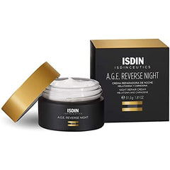 ISDIN A.G.E Reverse Night Cream,Travel Size, Anti Aging- 50ml