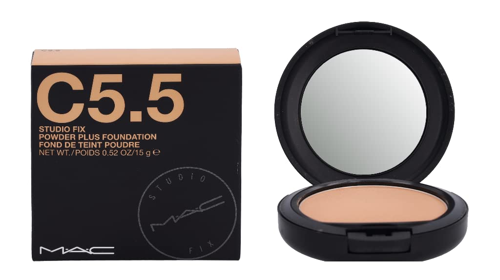 MAC Studio Fix Powder Plus Foundation - 0.52 oz., NC55