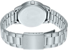 Casio Men's Watch - MTP-V005D-2B5UDF Blue Dial, Silver Band