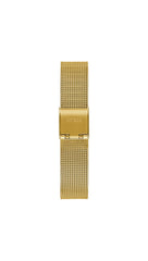 Guess Ladies 28mm Watch - Gold Tone Bracelet White Dial Gold Tone Case