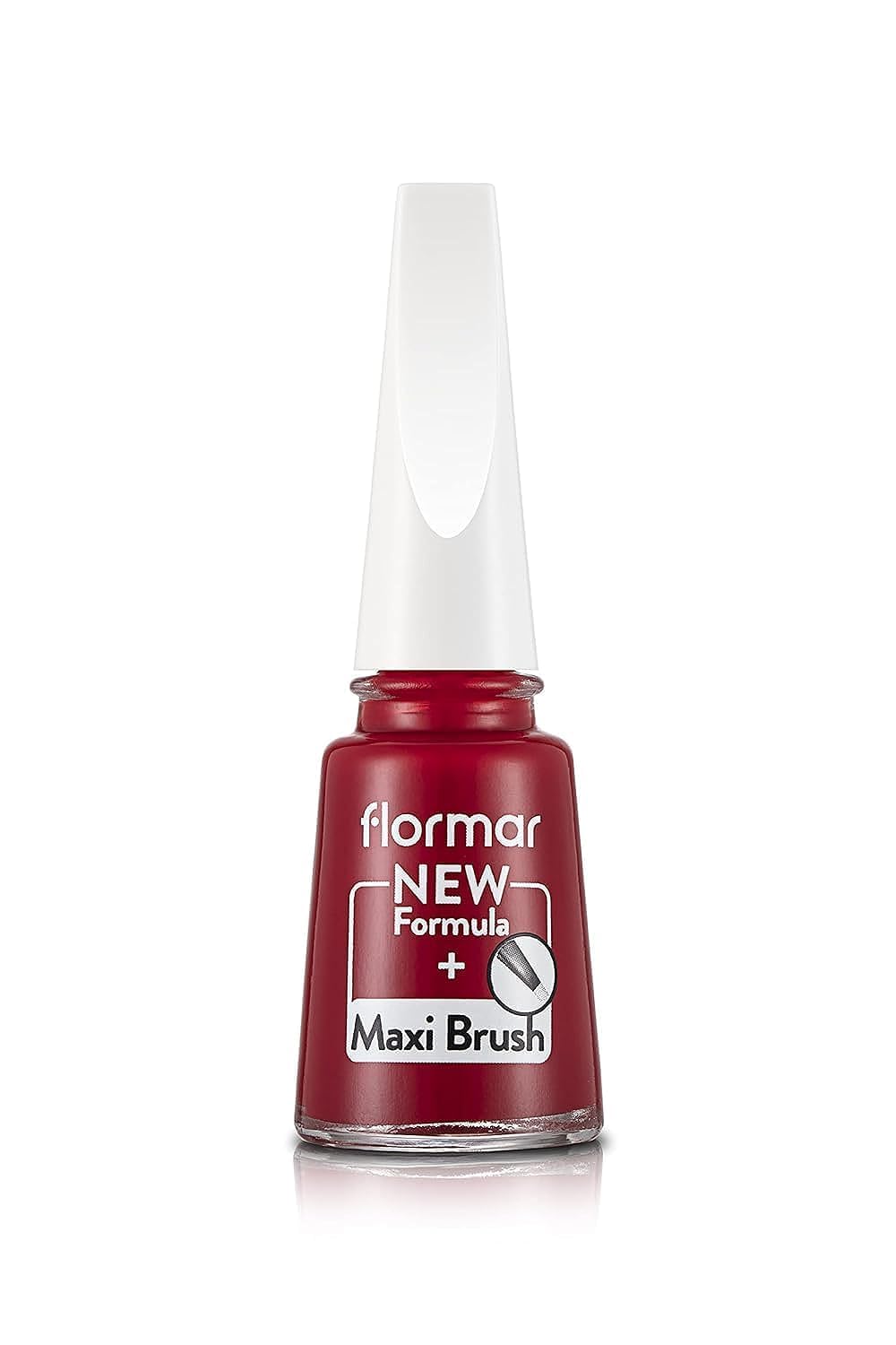 Flormar F/M Classic Nail Enamel with new improved formula & thicker brush 321 Red Flag