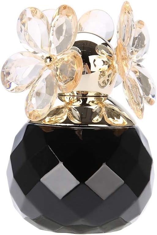 Women Perfume, Long Lasting Flower Wood Fragrance Lady Perfume Fragrance for Her Women's Perfume Women's Eau de Parfum 60 ML (Black)