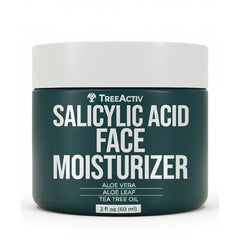 TreeActiv Acne Eliminating Face Cream | Tea Tree Moisturizing Formula for Balanced, Fresh-Looking Skin | Suitable for Sensitive Skin | For Adults and Teens | 2 fl oz
