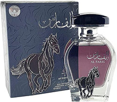 Al Faris 100ml | Eau de Arabian Parfum | Beautifully Scented Musk | Spice & Floral Aroma (for Men and Women) (Unisex)