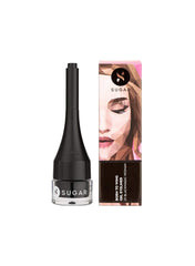 SUGAR Cosmetics Born To Wing Gel Eyeliner - 01 Blackmagic Woman (Black),2.3 gm