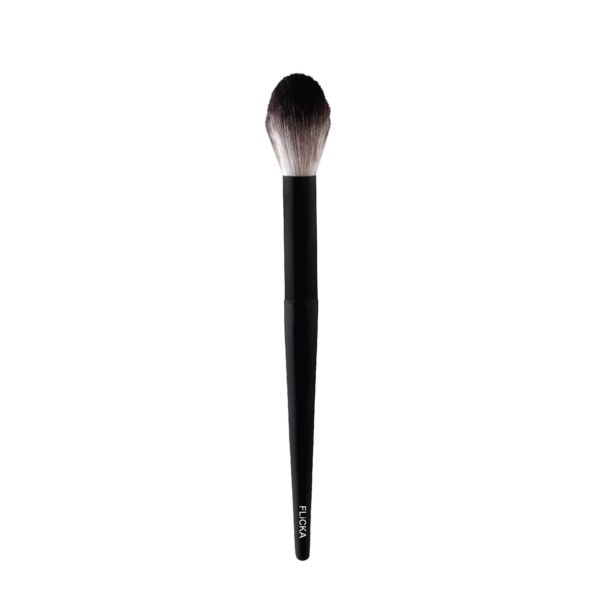 Flicka Blusher Highlighter Brush (professional Face Foundation Brush for Makeup,Face Powder Blending Brush |Cruelty Free,Makeup brush collection is ideal for all kinds of makeup products (Black)